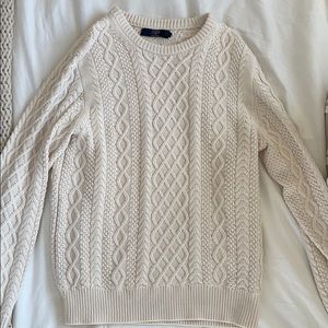 JCREW: 100% cotton knit sweater